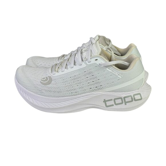 Topo Specter Shoes Mens 9 White Running Sneakers Athletic Comfort Mesh - Picture 1 of 12